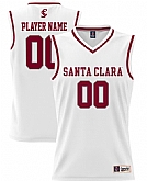 Men's Santa Clara University Custom White College Basketball Swingman Jersey,baseball caps,new era cap wholesale,wholesale hats